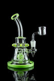NEU Glass Shower Head Ball Concentrate Rig