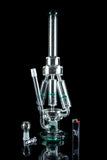 Tsunami Sprinkler Perc Quad Honeycomb Chamber 21" Water Pipe