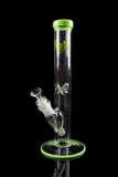 Envy Glass 12" Straight Tube with Colored Accents