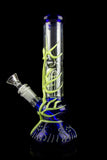 KindVibez Glow In The Dark Water Pipe - Deep Sea
