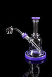 The "Bell Ringer" Mini Bell Dab Rig with Colored Accents