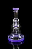 The "Bell Ringer" Mini Bell Dab Rig with Colored Accents