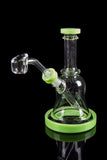 The "Bell Ringer" Mini Bell Dab Rig with Colored Accents