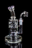 Mini Inverted Honeycomb Perc Swiss Dab Rig - The Popper