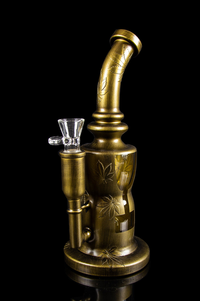 "Thor's Hammer" Electroformed Showerhead Recycler Bong fakherstore