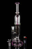 Cherry Bomb Domed Straight Tube with Colored Accents