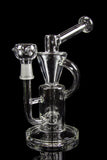 The "Honey Supply" Hourglass Recycler Bong
