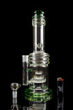 Tsunami Large Triple Inverted Honeycomb Perc Big Bong