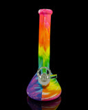 BONGS USA Tie Dye Silicone Bong