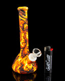 BONGS USA Flames Silicone Bong