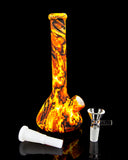 BONGS USA Flames Silicone Bong