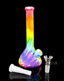 BONGS USA Tie Dye Silicone Bong