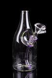 "Glorious Nectar" Petite Bottle-Shaped Bubbler