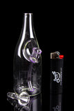 "Glorious Nectar" Petite Bottle-Shaped Bubbler
