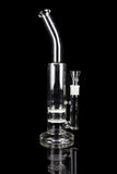 Tall Bent Neck Double Disc Perc Water Pipe