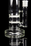 Tall Bent Neck Double Disc Perc Water Pipe