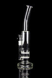 Tall Bent Neck Double Disc Perc Water Pipe