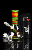 Rasta Swirl Beaker Mini Rig