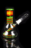 Rasta Swirl Beaker Mini Rig
