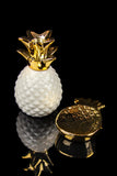 Art of Smoke Gilded Pineapple Ceramic Hand Pipe