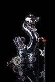 "Serpentine" Intricate Snake Water Pipe