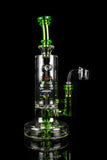 The "Hereditary" Double Helix Kinetic Spinning Perc Dab Rig