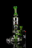 The "Hereditary" Double Helix Kinetic Spinning Perc Dab Rig