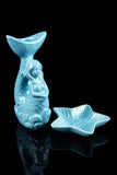 Art of Smoke Mermaid Ceramic Hand Pipe