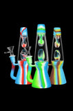 Lava Lamp Silicone Water Pipe