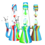 Lava Lamp Silicone Water Pipe