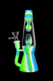 Lava Lamp Silicone Water Pipe