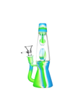 Lava Lamp Silicone Water Pipe
