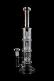 Vodka Glass Vallure Triple Matrix Perc Water Pipe