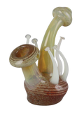 Mushroom Glass Bubbler