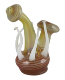 Mushroom Glass Bubbler