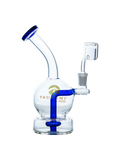Tsunami Simple Showerhead Dab Rig with Banger