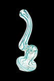 The "Candycane" Rasta Striped Mini Bubbler