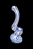 The "Candycane" Rasta Striped Mini Bubbler