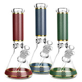 "Huffy" Pattern Beaker Water Bong
