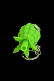 Small Pineapple Silicone Hand Pipe with Keychain