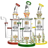 Pulsar Candy Drip Dual Perc Rig with Banger