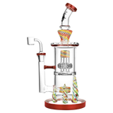 Pulsar Candy Drip Dual Perc Rig with Banger