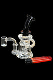 The "Heart of Glass" Pulsar Mini Recycler Rig