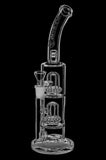 Pulsar "Abe Lincoln" Double Domed Showerhead Perc Bong