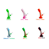 8.5" Horn Silicone & Glass Hybrid Water Pipe