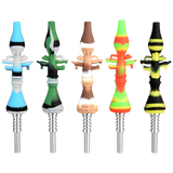 RPG Silicone Dab Straw with Titanium Tip