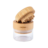 RYOT Beech Wood GR8TR Grinder with Glass Jar
