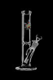 "Rainbow Pot Leaf" Straight Tube Water Pipe