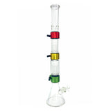 Prism Rasta Triple Stack Modular Bong