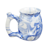 Roast & Toast Premium Marbled Ceramic Pipe Mug